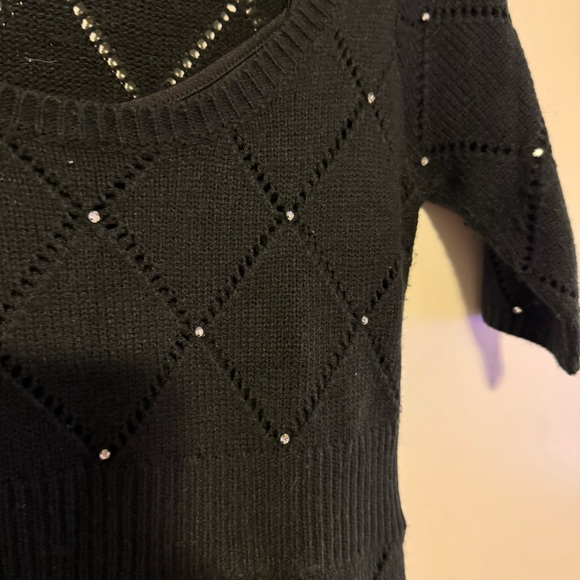 Betsey Johnson - Elegant Black Knit Dress - Picture 11 of 14